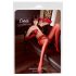 Cottelli - Red Sexy Stockings  - L/XL