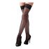 Cottelli - Lace Fishnet Thigh-Highs (Black) 