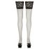 Cottelli - Wide Lace Thigh Highs  - 2/S