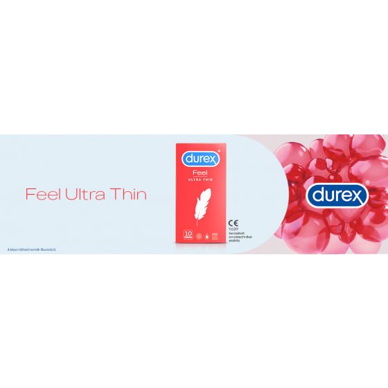 Durex Feel Ultra Thin - Ultra Life Condom (10pcs)