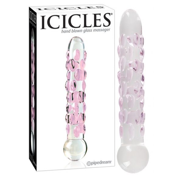 Icicles No. 7 - Glass Bead Dildo 