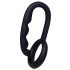 You2Toys - Pleasure Loop Cock Ring - Black 