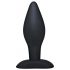 Black Velvet Anal Plug - Large 