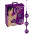 You2Toys - Velvet Purple, Triple Kegel Ball 