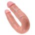 King Cock Double Dildo (Medium) - Natural 