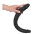 Bad Kitty - Silicone Double Dildo (Black) 