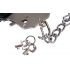 You2Toys - Plush Handcuffs with Long Chain - Black