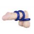 You2Toys - Thick-Walled Silicone Ring Trio (Blue) 