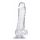 Crystal Clear Suction Cup Dildo 