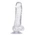 Crystal Clear Suction Cup Dildo 