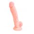 Silicone Dildo (18cm) - Natural 