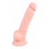 Silicone Dildo (18cm) - Natural 