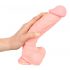 Medical Silicone Dildo (24cm) - Natural 