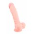 Medical Silicone Dildo (24cm) - Natural 