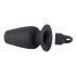 You2Toys - Lust Tunnel - Hollow Anal Expander Dildo with Plug (Black) 