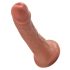 King Cock 6 Dildo (6 Inch) - Brown 