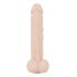 Nature Skin Realistic Dildo with Suction Cup - Large, Natural 