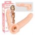 Nature Skin - Textured Penis Extender Sleeve 