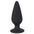 Black Velvet Heavy - 75g Anal Dildo (Black) 