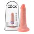 King Cock 5-inch Dildo - Natural 