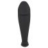 Black Velvet - Large Tip Anal Dildo (Black) 