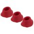 Womanizer Premium M - Replacement Suction Heads Set - Red (3pcs) 