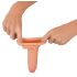 Realistixxx - Ball Ring Extended Penis Sleeve - 19cm (Natural) 