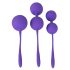 SMILE 3 Kegel - purple kegel ball set (3 pieces) 