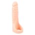 Realistixxx Double F - Realistic Dildo with Cock Ring (Natural) 