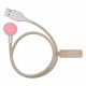 Womanizer Premium Eco - Magnetic USB Charging Cable (Natural) 