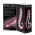 Icicles No. 24 - Ribbed Glass Dildo (Pink) 