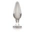 Icicles No. 26 - Tapered, Glass Anal Dildo (Clear) 