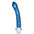 Icicles No. 29 - Spiral Glass Dildo (Blue) 