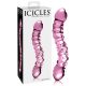 Icicles No. 55 - Double-Ended G-Spot Glass Dildo (Pink) 