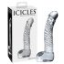 Icicles No. 61 Glass Dildo (Clear) 