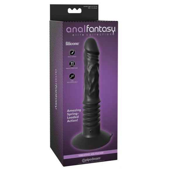 Anal Fantasy Battery-Powered Anal Vibrator (Black) 