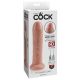 King Cock 7 Inch Realistic Dildo - Natural 