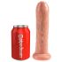 King Cock 7 Inch Realistic Dildo - Natural 