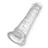 King Cock Clear 8 - Large Suction Cup Dildo (8 inch) 