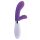 Classix Waterproof G-Spot Vibrator with Clitoral Arm (Purple) 