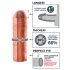 X-TENSION Mega 1 - Realistic Penis Sleeve (17.7cm) - Natural 