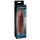 X-TENSION Mega 2 - Realistic Penis Sleeve (20.3cm) - Dark Natural 