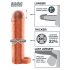 X-TENSION Perfect 1 - Ball Ring Penis Sleeve (7 inches) - Natural 