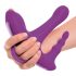 3Some Rock N' Ride - Rechargeable, Radio Triple Vibrator (Purple) 