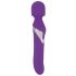 Javida Wand & Pearl - 2-in-1 Massage Vibrator (Purple) 