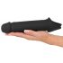 Rebel - Rechargeable, Wireless Vibrating Penis Sleeve (Black) 