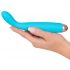 Cuties Mini - Rechargeable, Waterproof G-Spot Vibrator (Turquoise) 