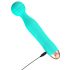 Cuties Mini Wand - rechargeable, waterproof massage vibrator (green) 