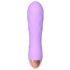 Cuties Mini - rechargeable, waterproof, grid vibrator (purple) 