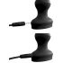 3Some Wall Banger Beads - Rechargeable, Wireless Prostate Vibrator (Black) 